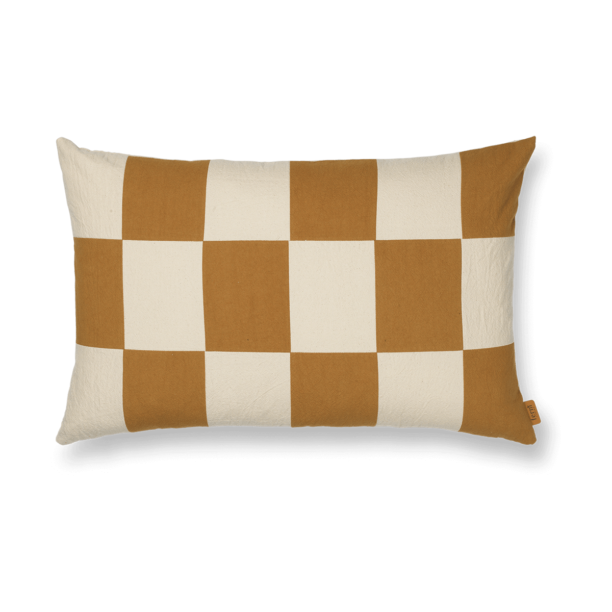 Ferm Living Fold patchwork tyynynpäällinen 40x60 cm Sugar kelp-undyed
