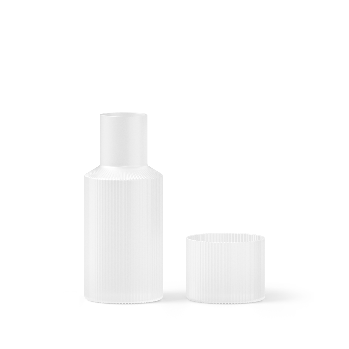 Ferm Living Ripple small karahvi setti Frosted