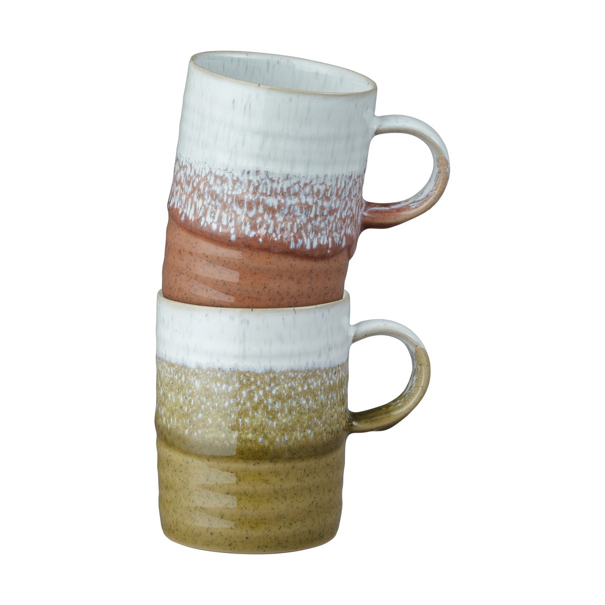 Denby Kiln Accents muki 40 cl 2 osaa Ochre-rust