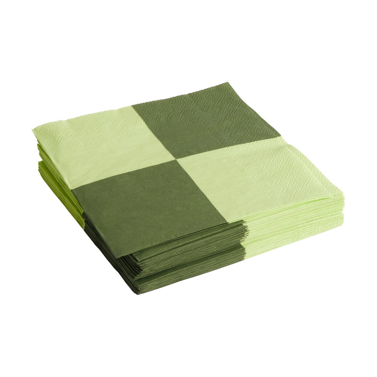HAY Pattern Dinner Check servietti 40x40 cm 20-pakkaus Light green-dusty green L