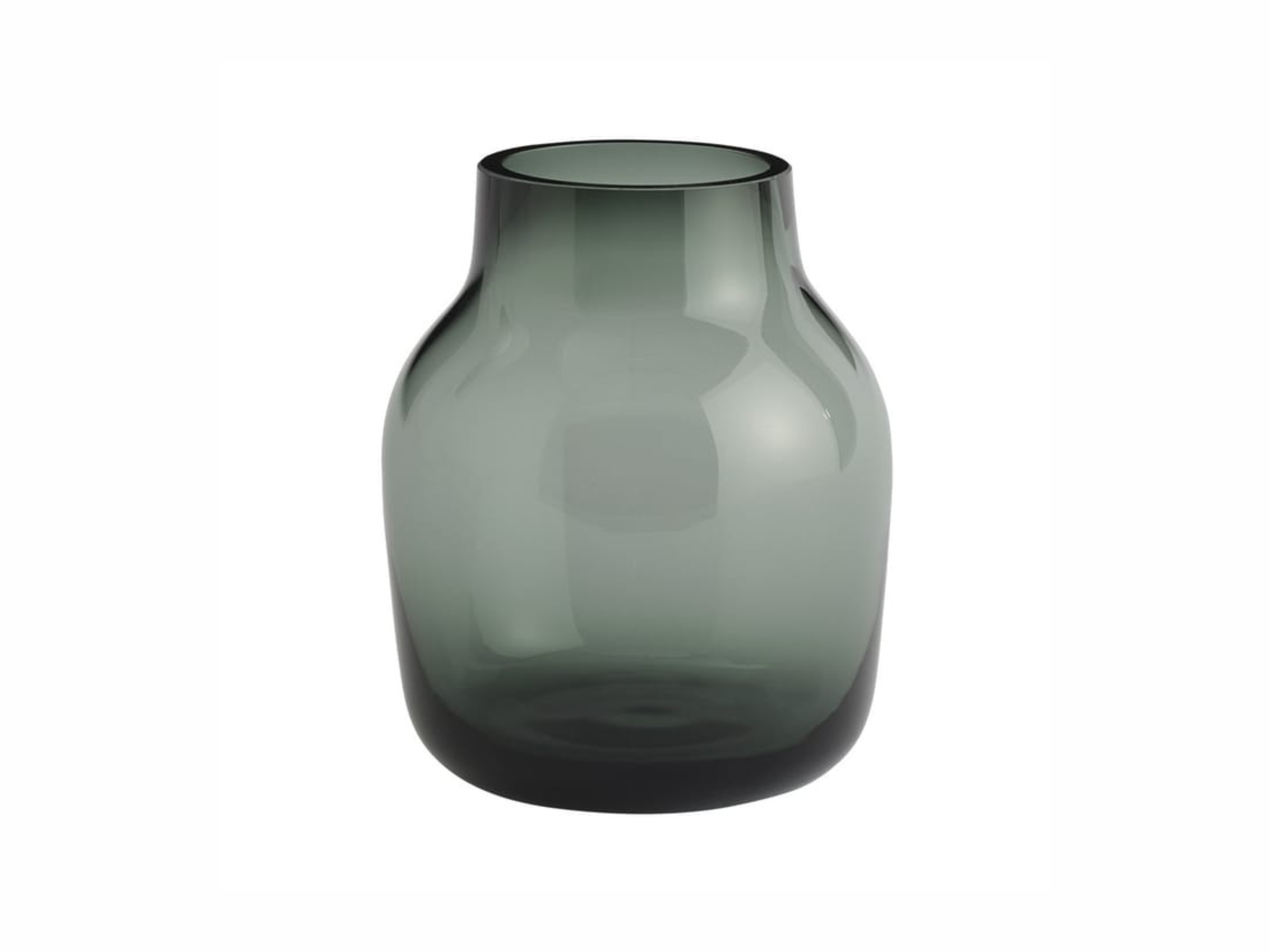 Muuto Silent Vase maljakko ø 11 cm vihreä