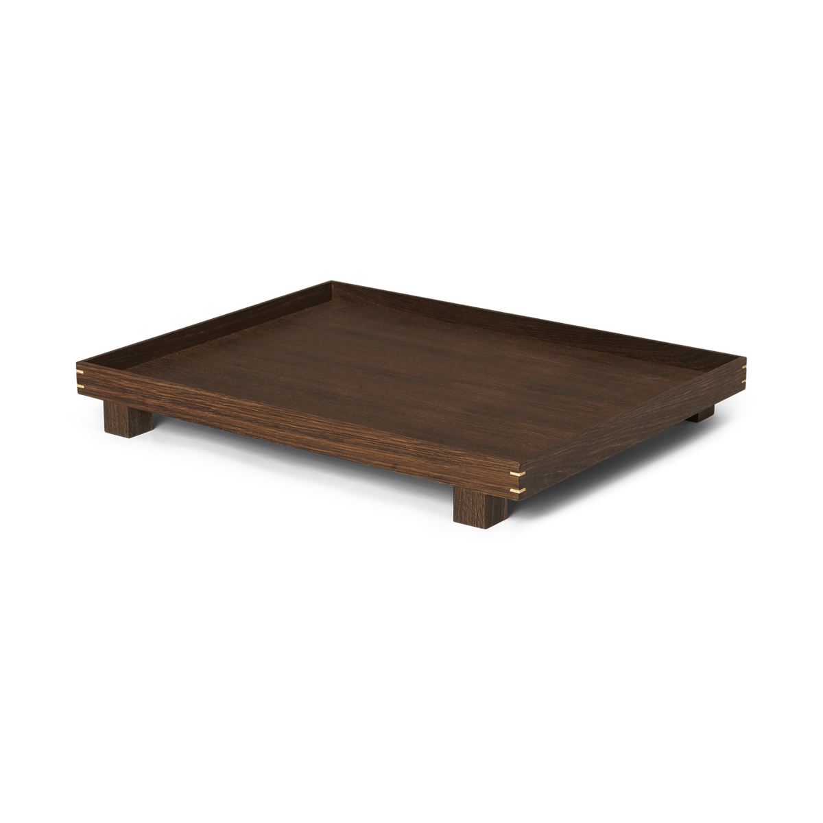 Ferm Living Bon puutarjotin large Smoked oak