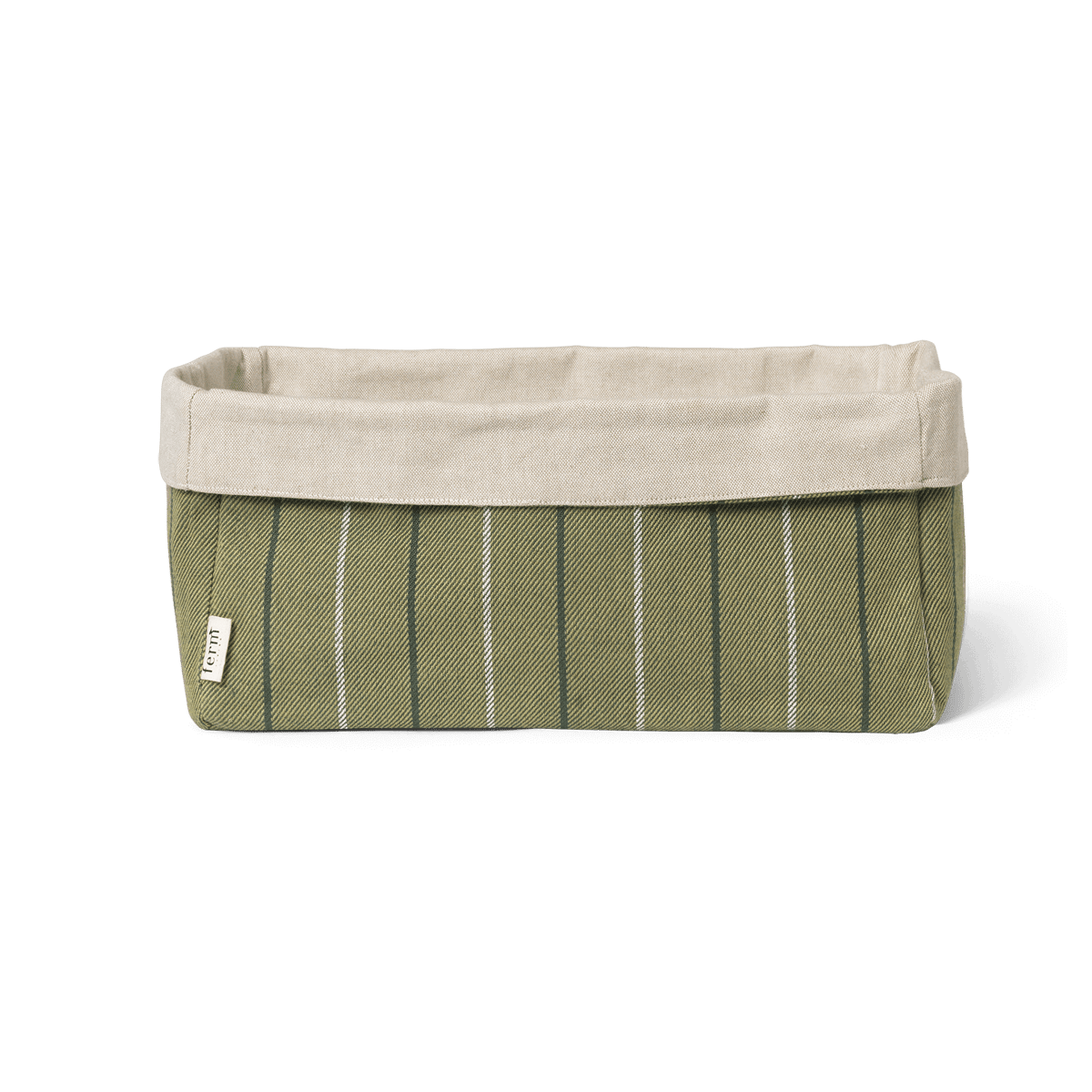 Ferm Living Ito Kitchen Basket leipäkori 19x30 cm Natural-seaweed