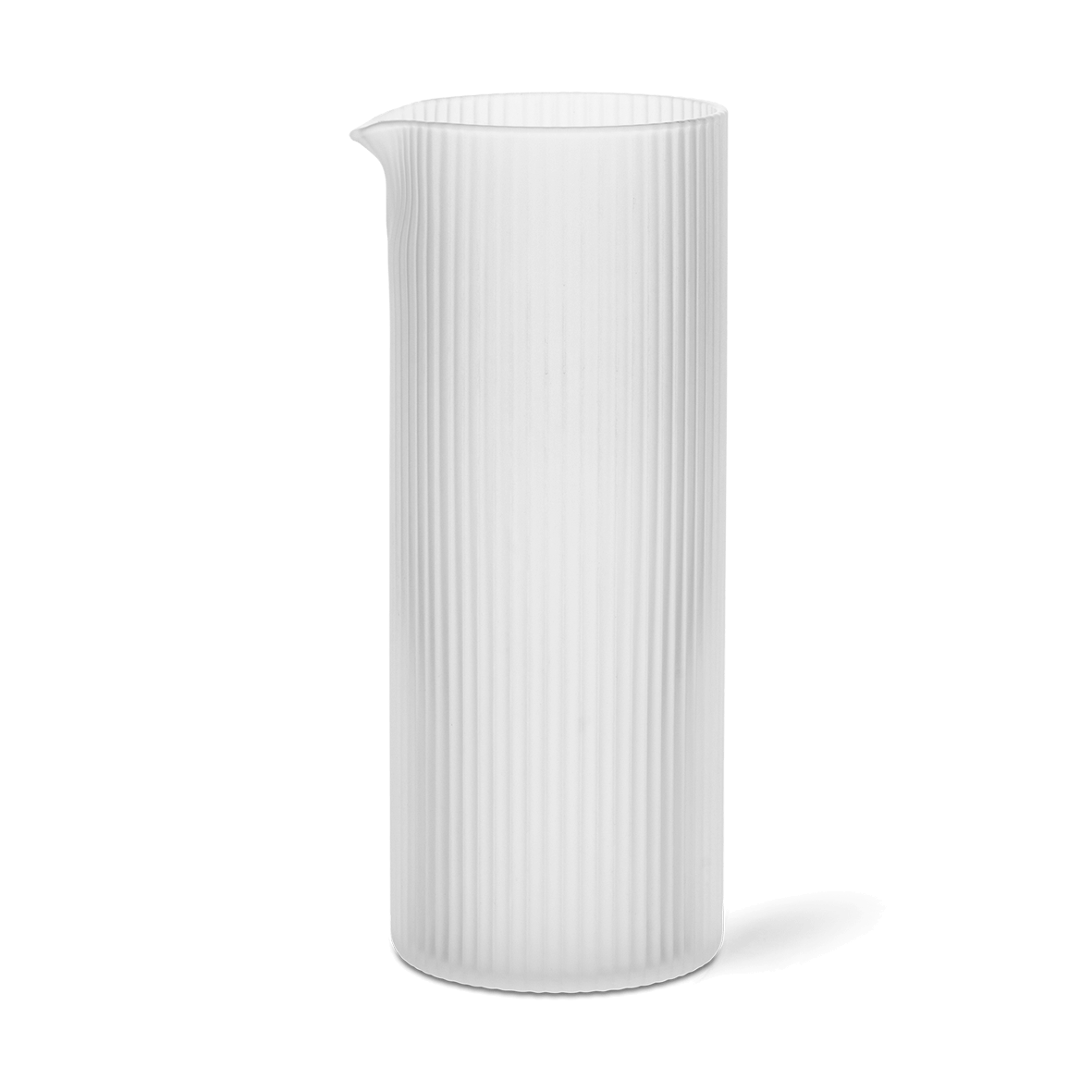 Ferm Living Ripple maitokannu 40 cl Frosted
