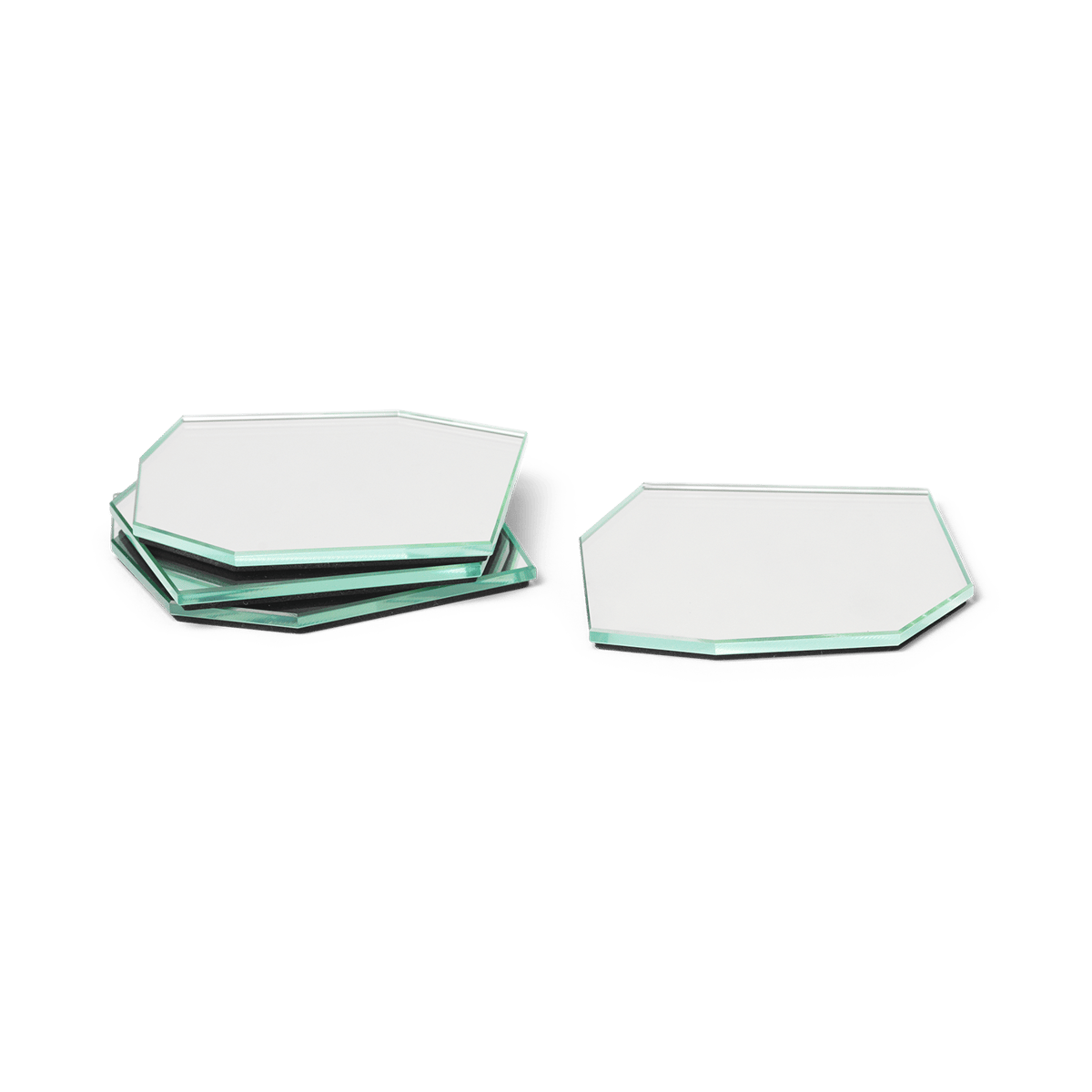 Ferm Living Shard lasinalunen 4-pakkaus Mirror