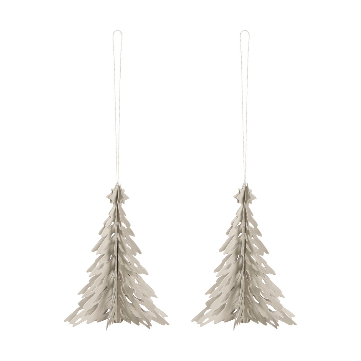 Cooee Design Paper Pinetree koriste ripustettava. 2 kpl Hiekka