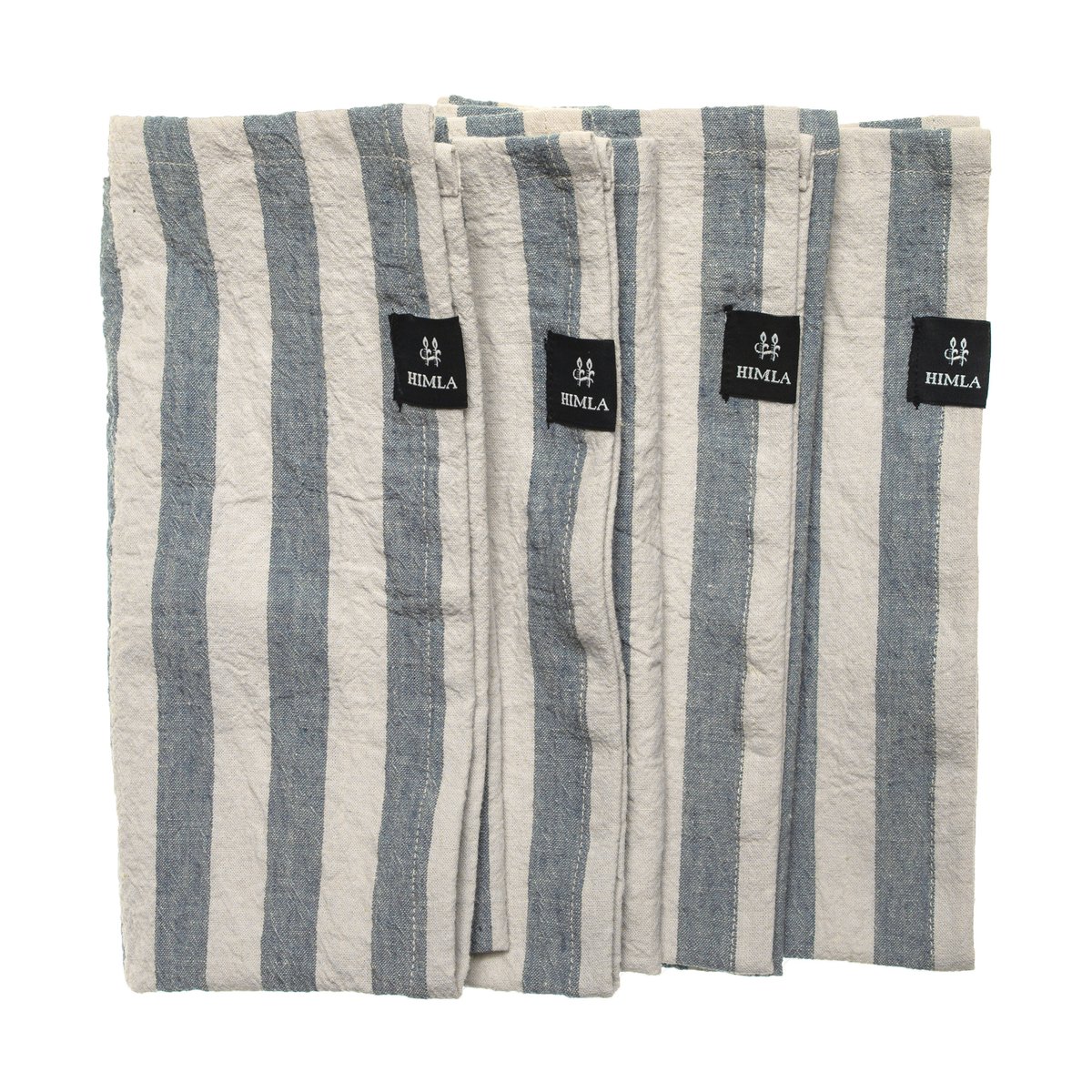 Himla Riviera kangaslautasliina 45x45 cm 4-kpl pakkaus Azuri