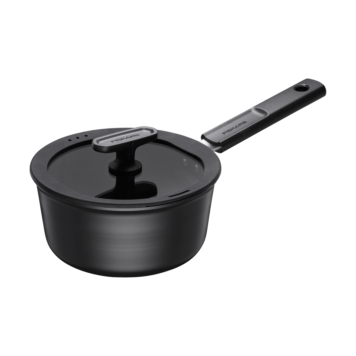 Fiskars Hard Face kattila kannella Ceratec Superior 1,8 L