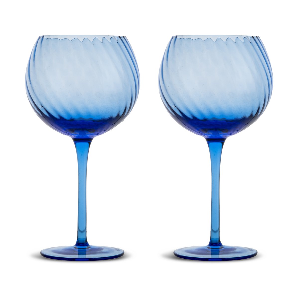 Byon Opacity viinilasi 47 cl 2-pack Sininen