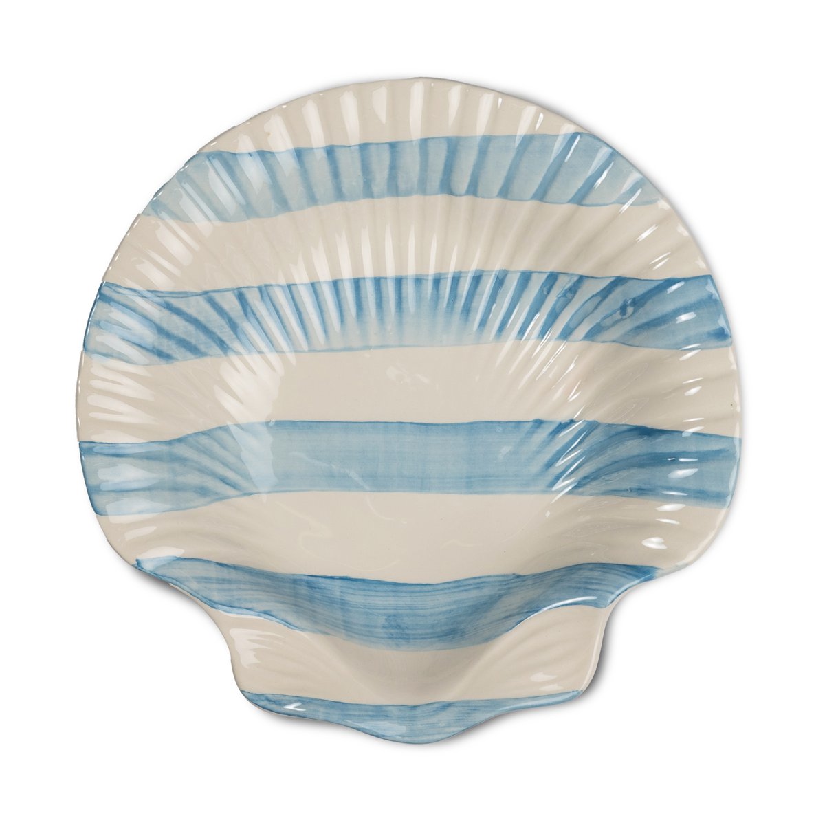 Byon Armona stripe lautanen 23,5x23,5 cm Vaaleansininen-valkoinen