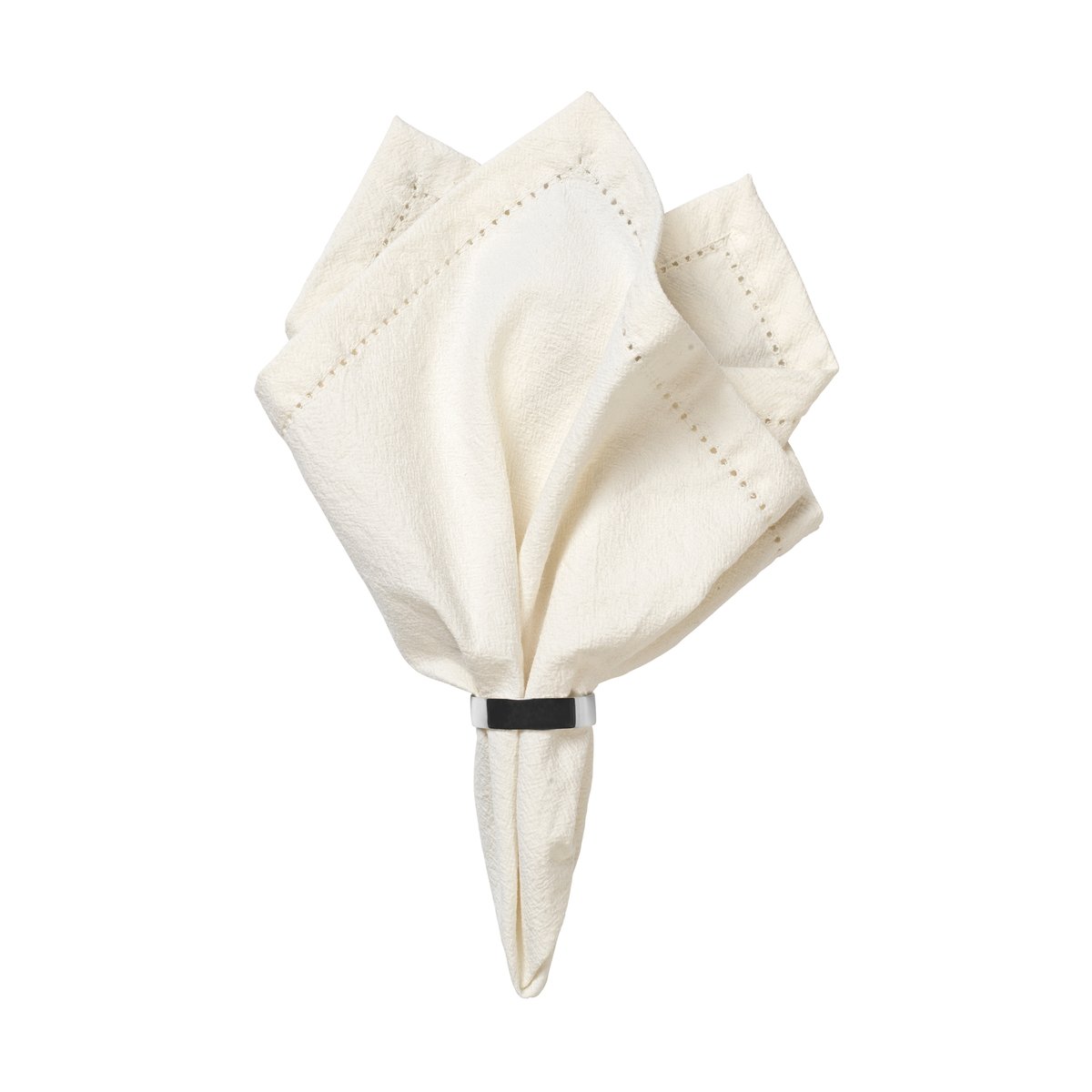 Broste Copenhagen Elin kangaslautasliina 45x45 cm Off white