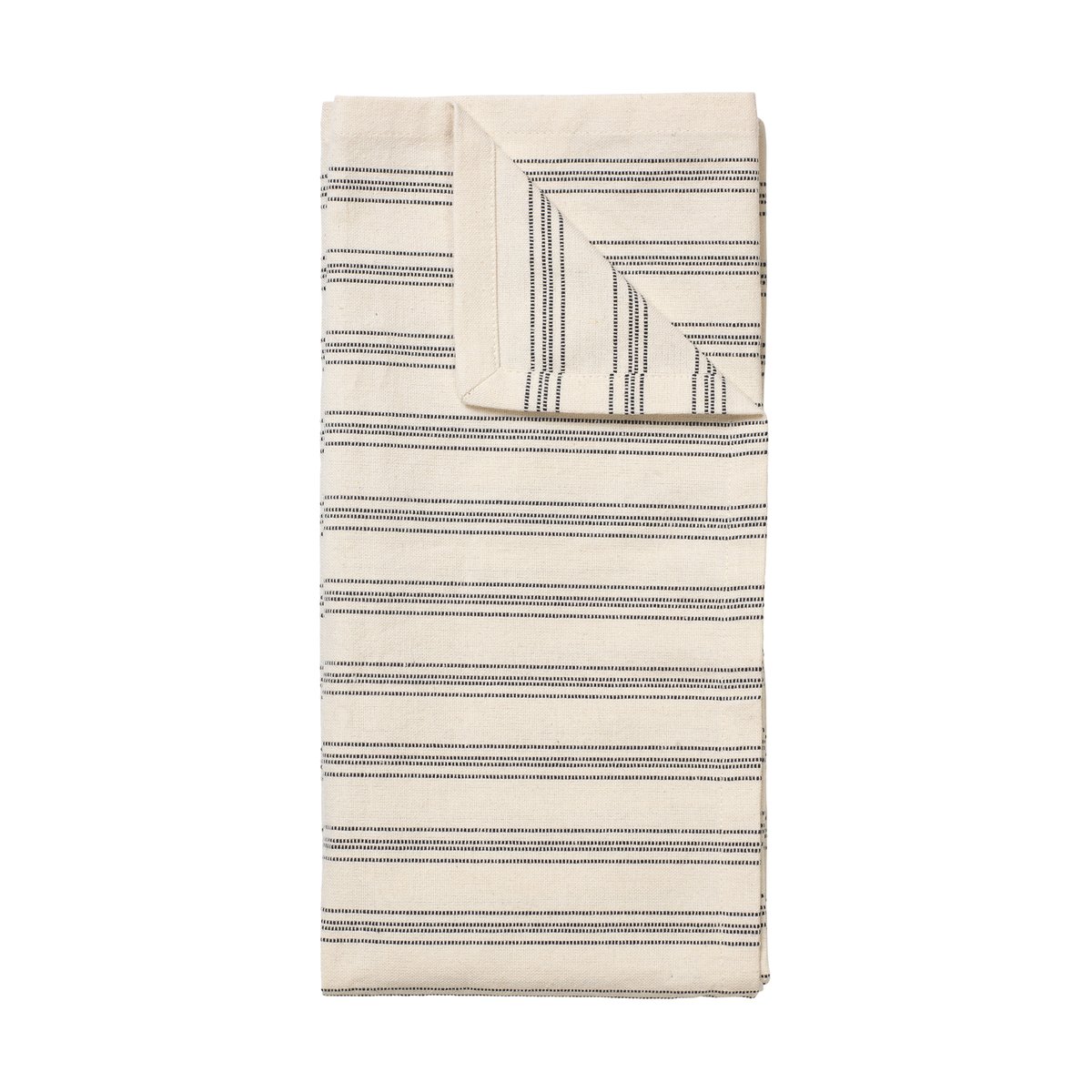 Broste Copenhagen Karl keittiöpyyhe 50x70 cm. Black-natural