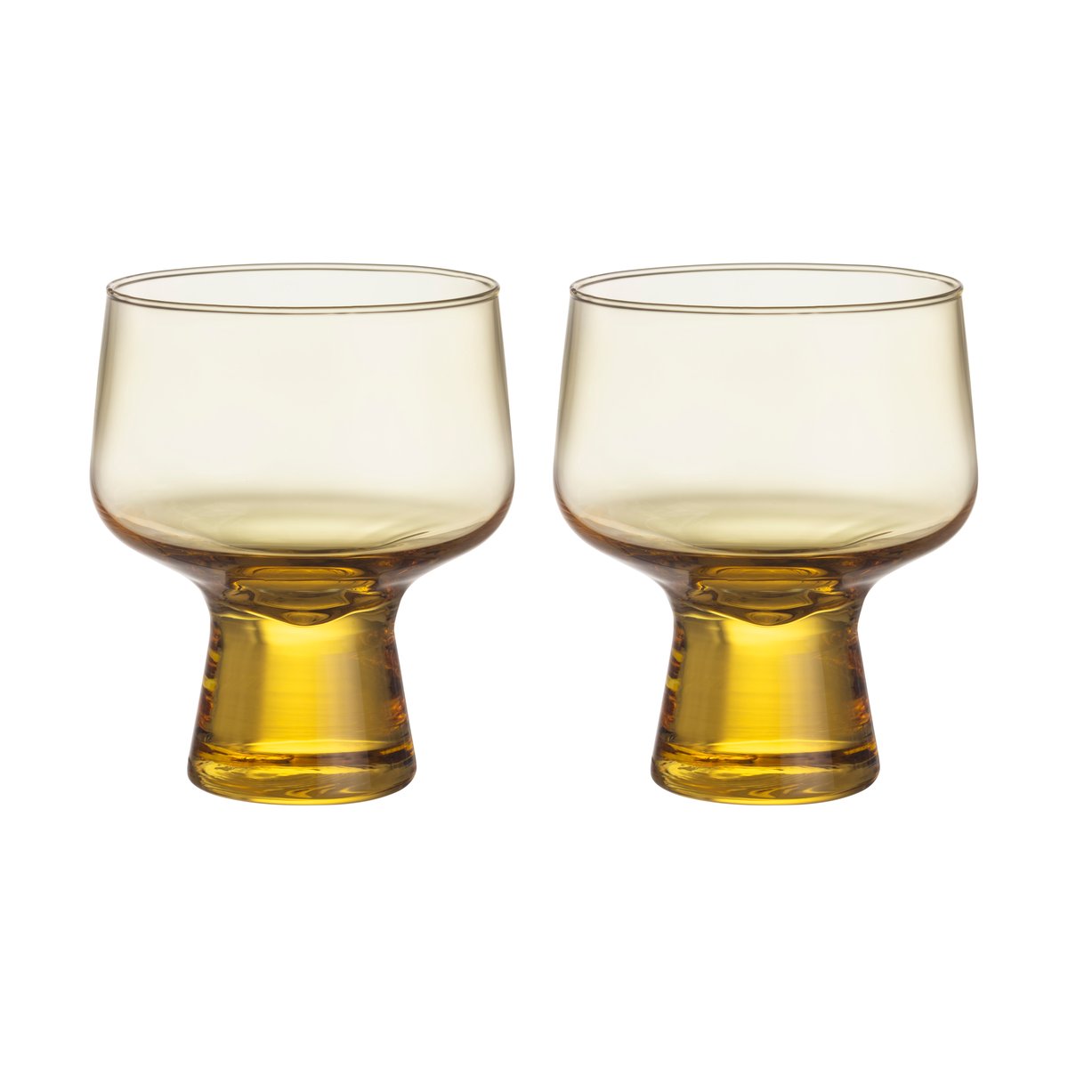 Iittala Solare lasi jalalla 29 cl 2-pack. Tulikulta