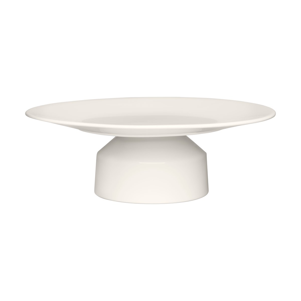 Iittala Solare tarjoiluvati matala 9,5xØ30 cm Valkoinen