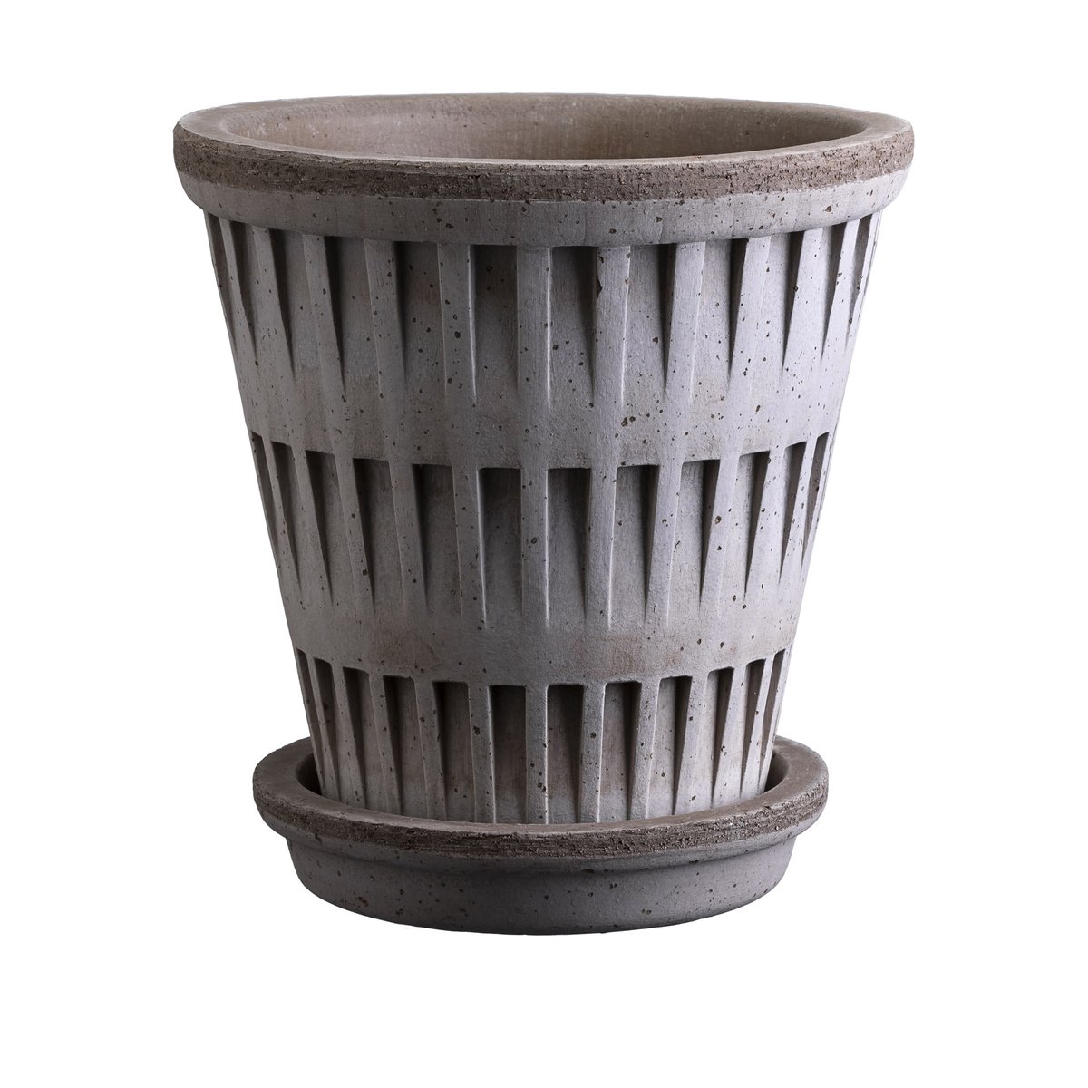 Bergs Potter Pantheon raw ruukku Harmaa, Ø25 cm