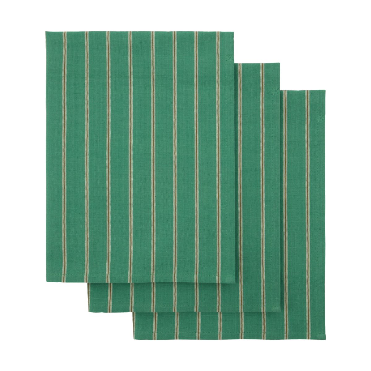 House Doctor Cook keittiöpyyhe 55x75 cm 3-pack Vihreä
