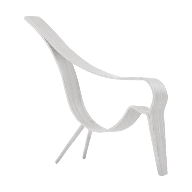 Cooee Design Woody Bird medium Valkoinen