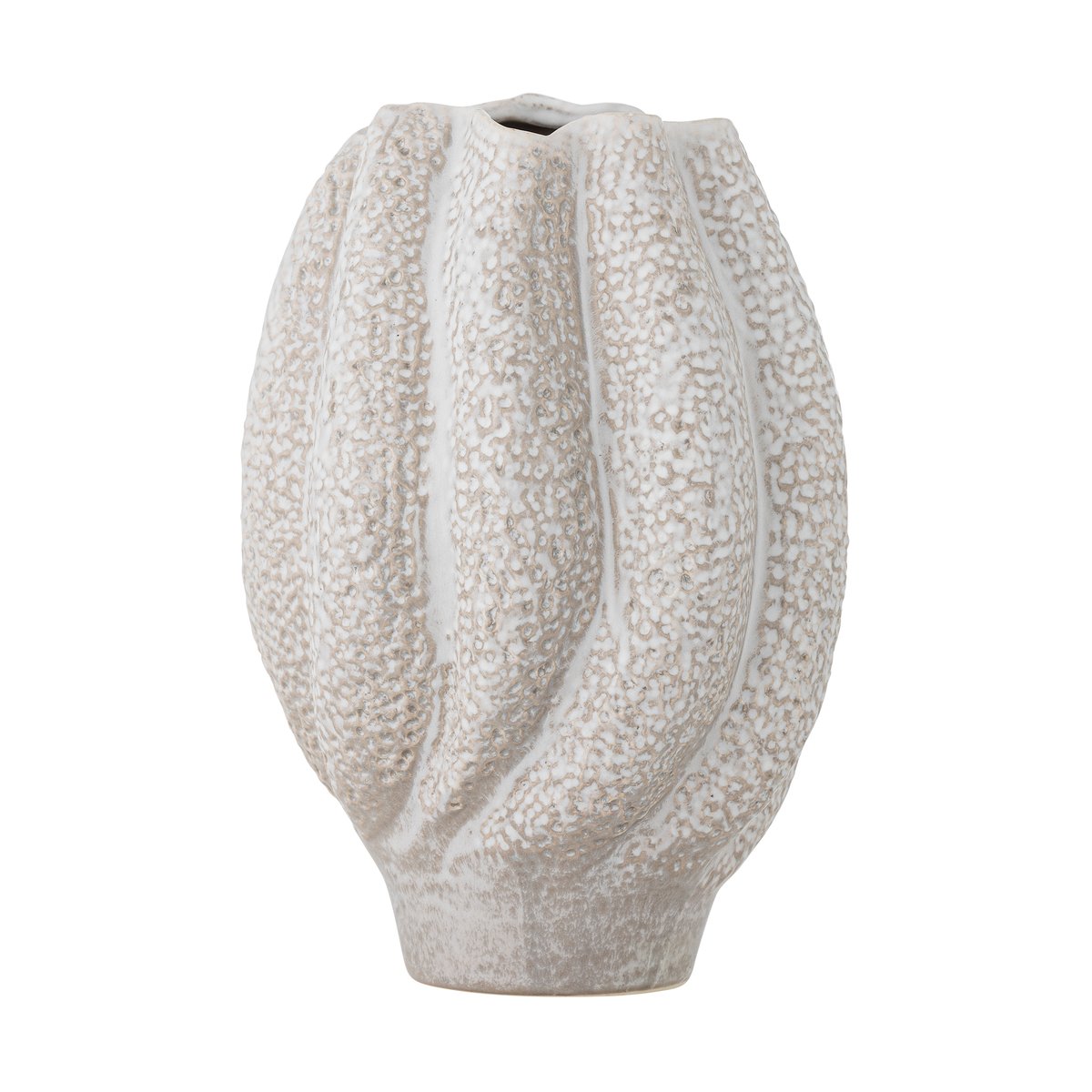 Bloomingville Cove maljakko 28 cm Valkoinen