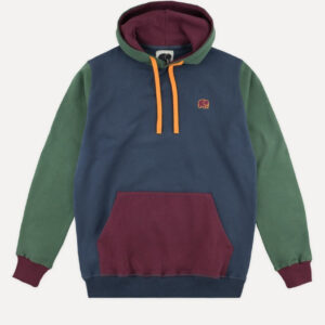 Color Block Huppari Trendsplant Sininen