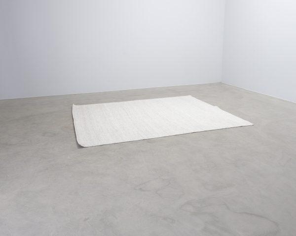 Gof RIB villaviskoosimatto 210 x 240 cm luonnonvalkoinen