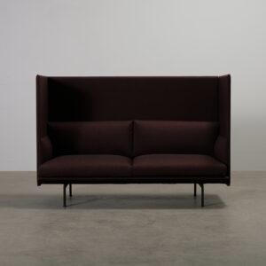 Muuto Outline Highback 2-istuttava sohva