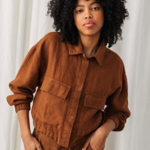 Hiengabat Jacket Umber Brown