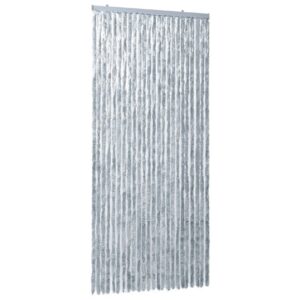Hyönteisverho valkoinen ja harmaa 100x220 cm Chenille - Monivärinen