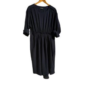 Drap Musliini Mekko Navy Sininen