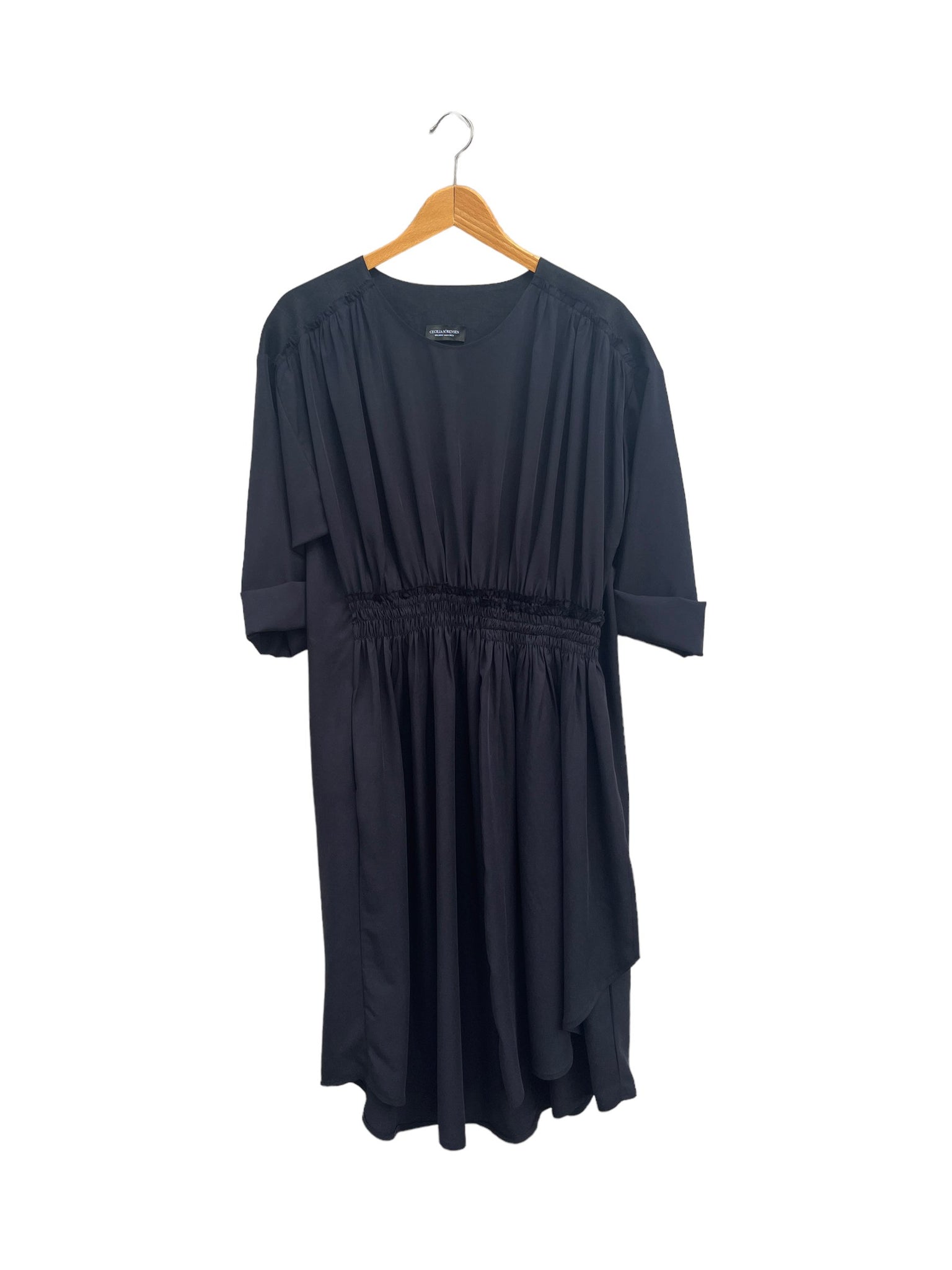 Drap Lyocell Mekko Sininen