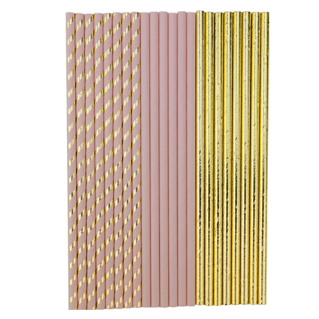 Paperipillit, Vaaleanpunainen-Kulta, 22kpl
