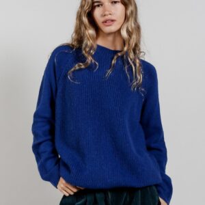 Atlanta Wool Blend Jumper Navy