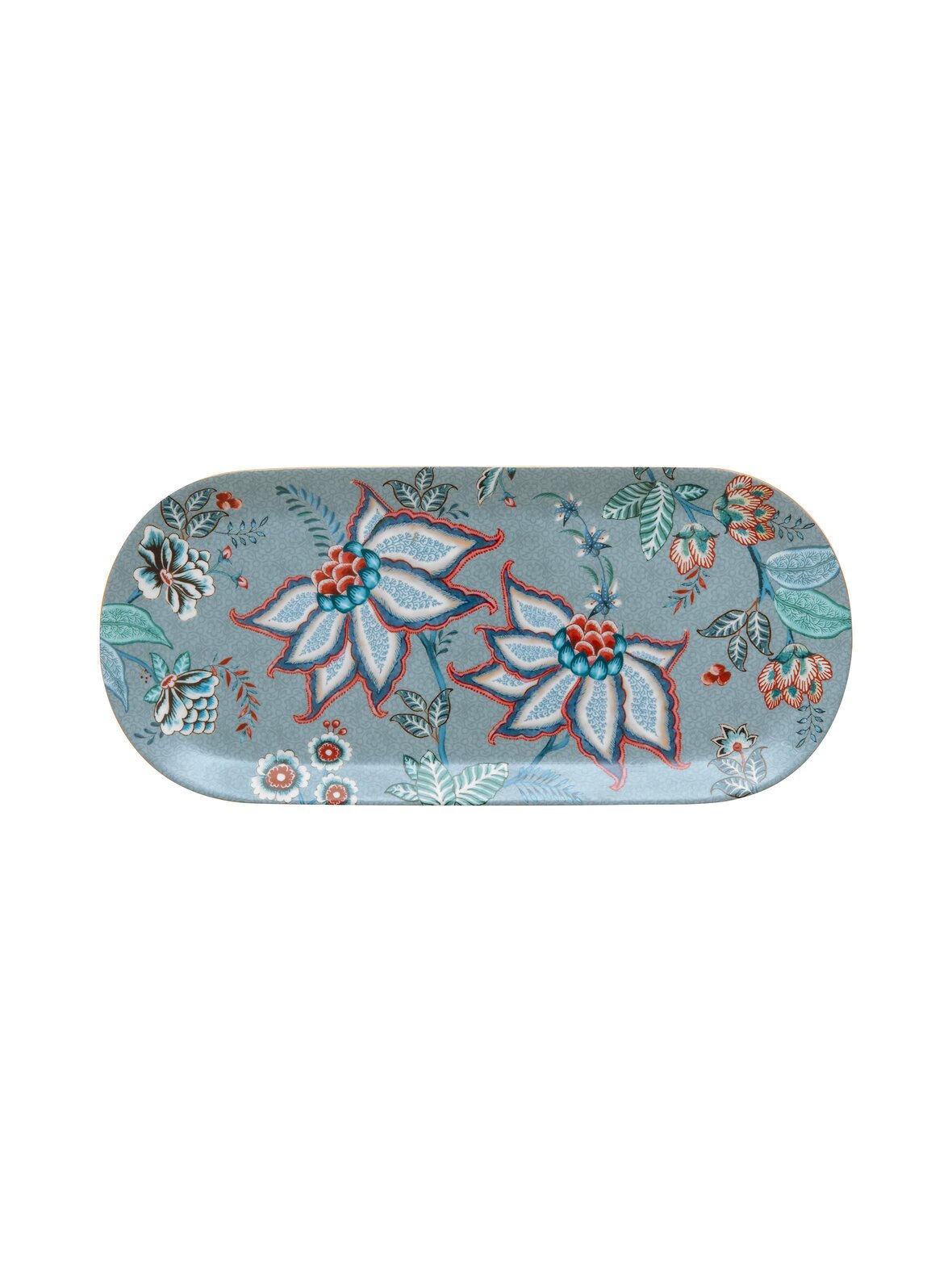 Flower festival -kakkutarjotin 33,3 x 15,5 cm