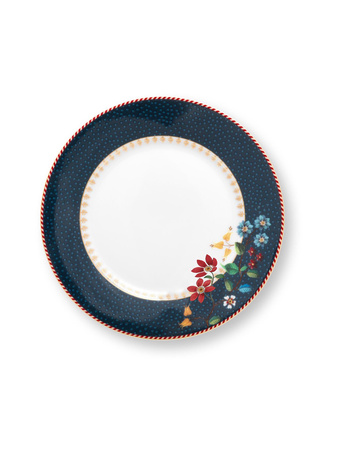 Berry blues -posliinilautanen 17 cm
