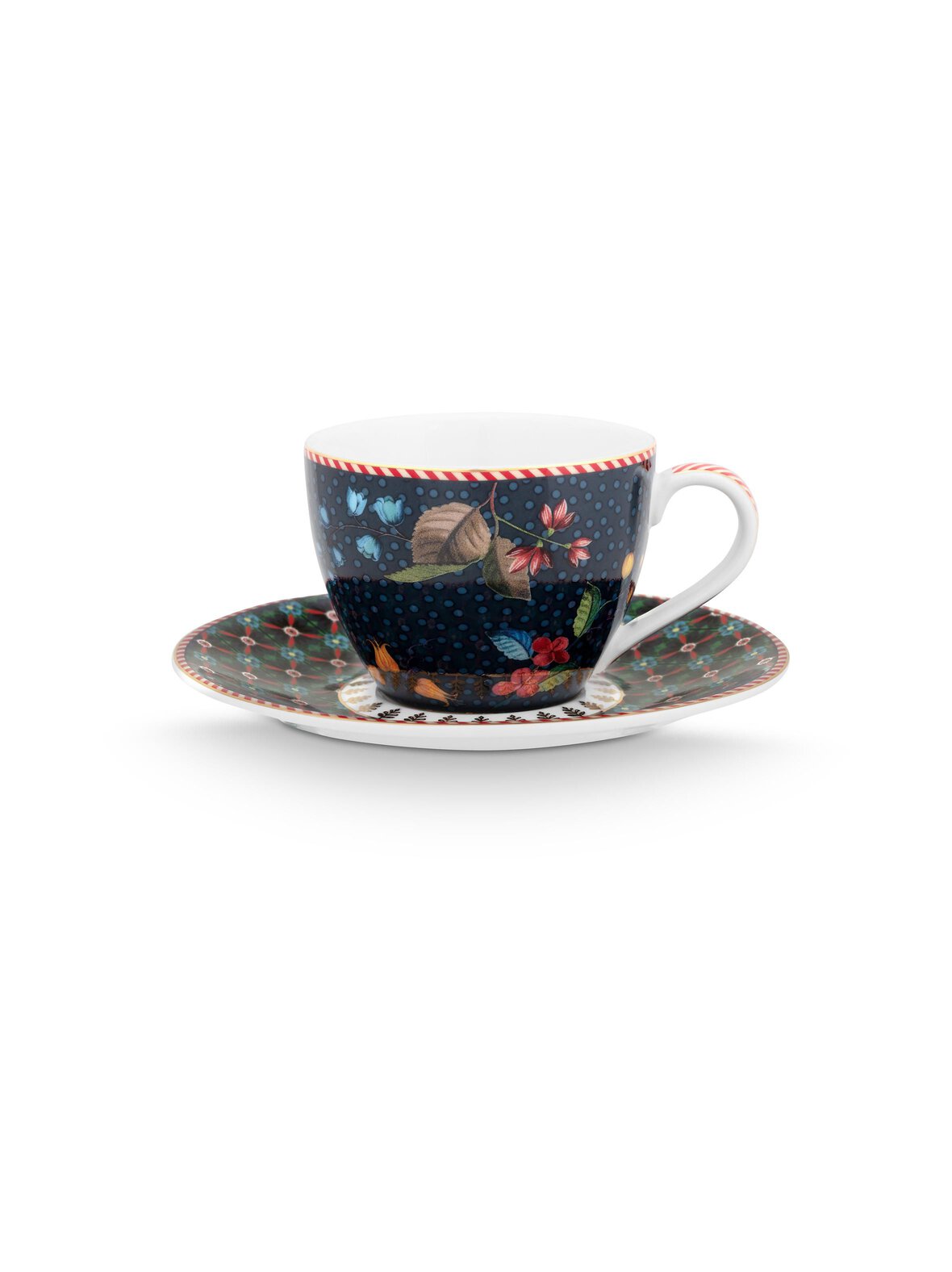 Berry blues -espressokuppi ja tassi 120 ml