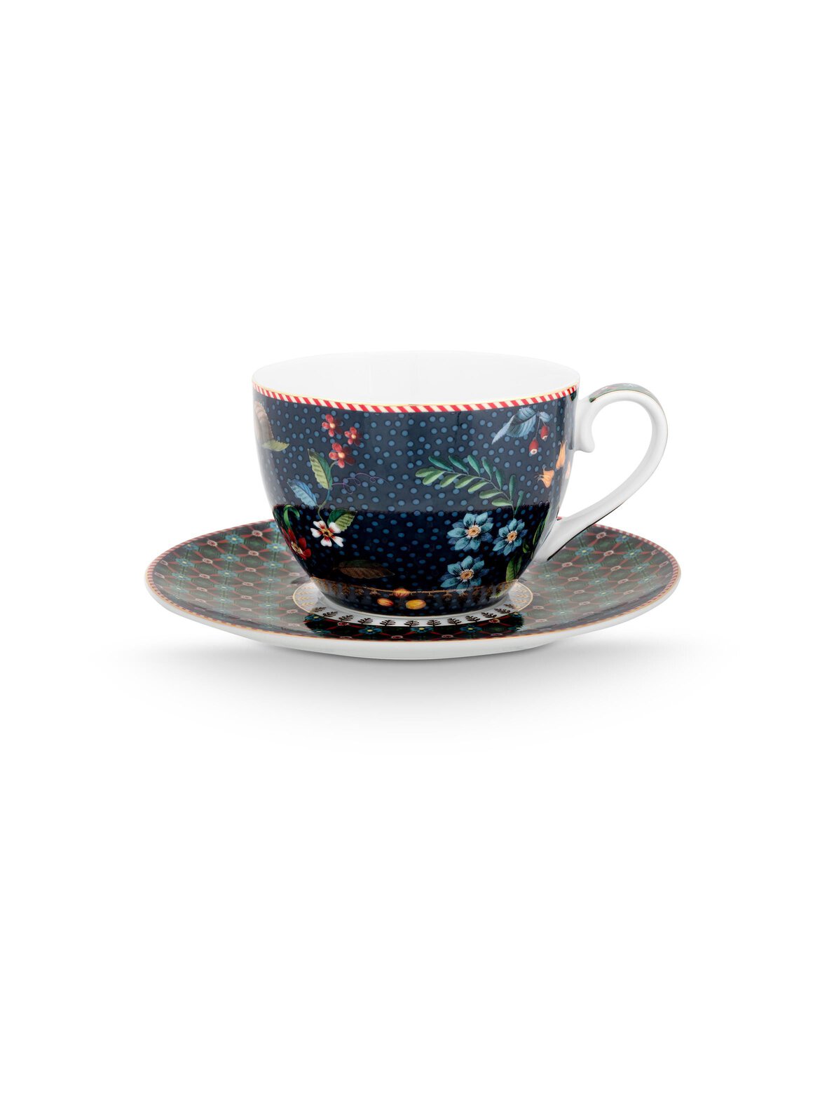 Berry blues -espressokuppi ja tassi 280 ml