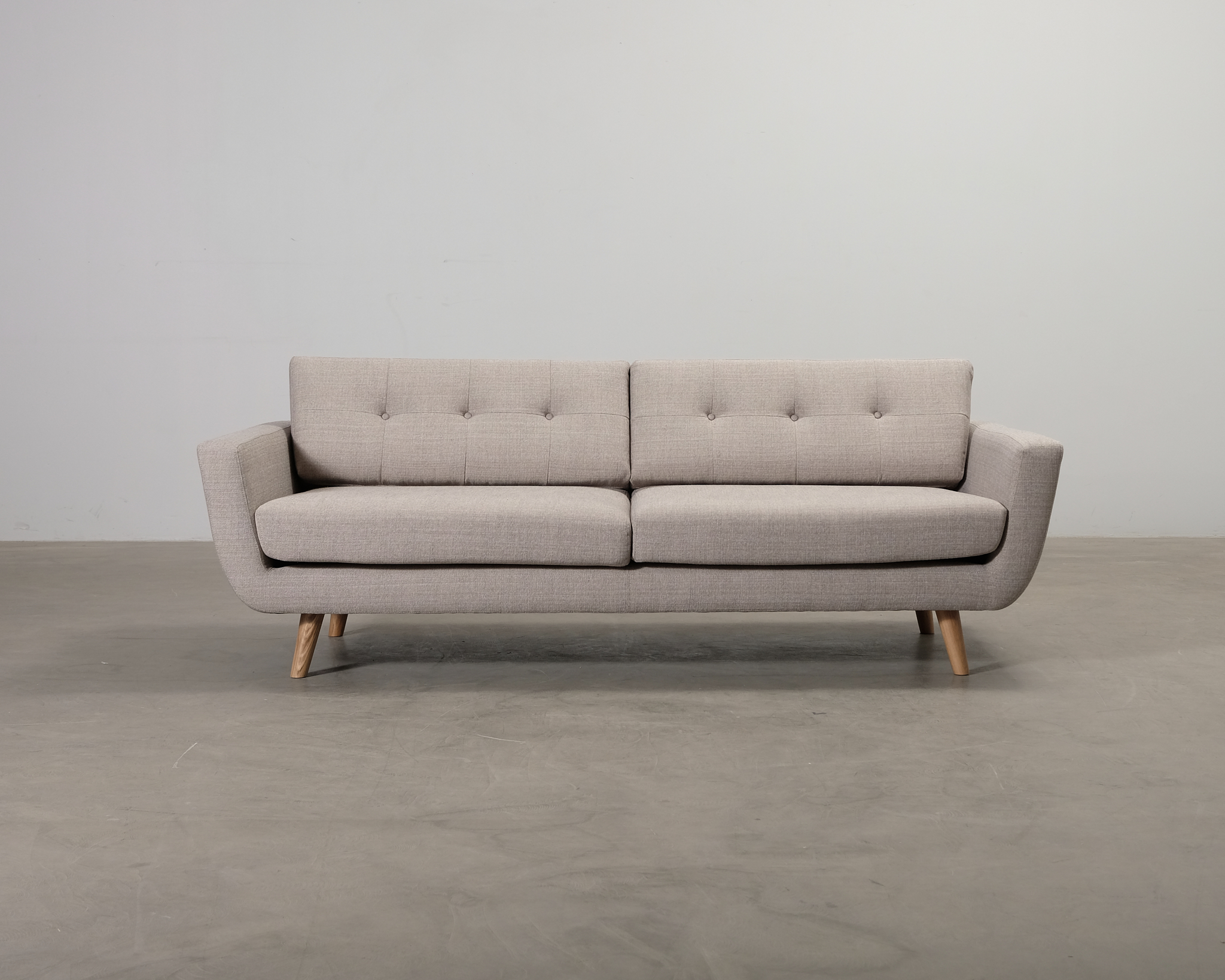 Sofacompany Vera 3-istuttava sohva harmaanbeige
