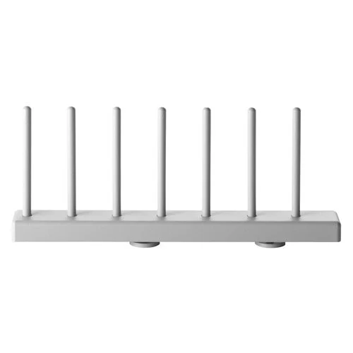 String Furniture lautasteline 20 cm harmaa, 2 kpl setti