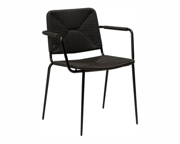 Dan-Form Stiletto tuoli musta
