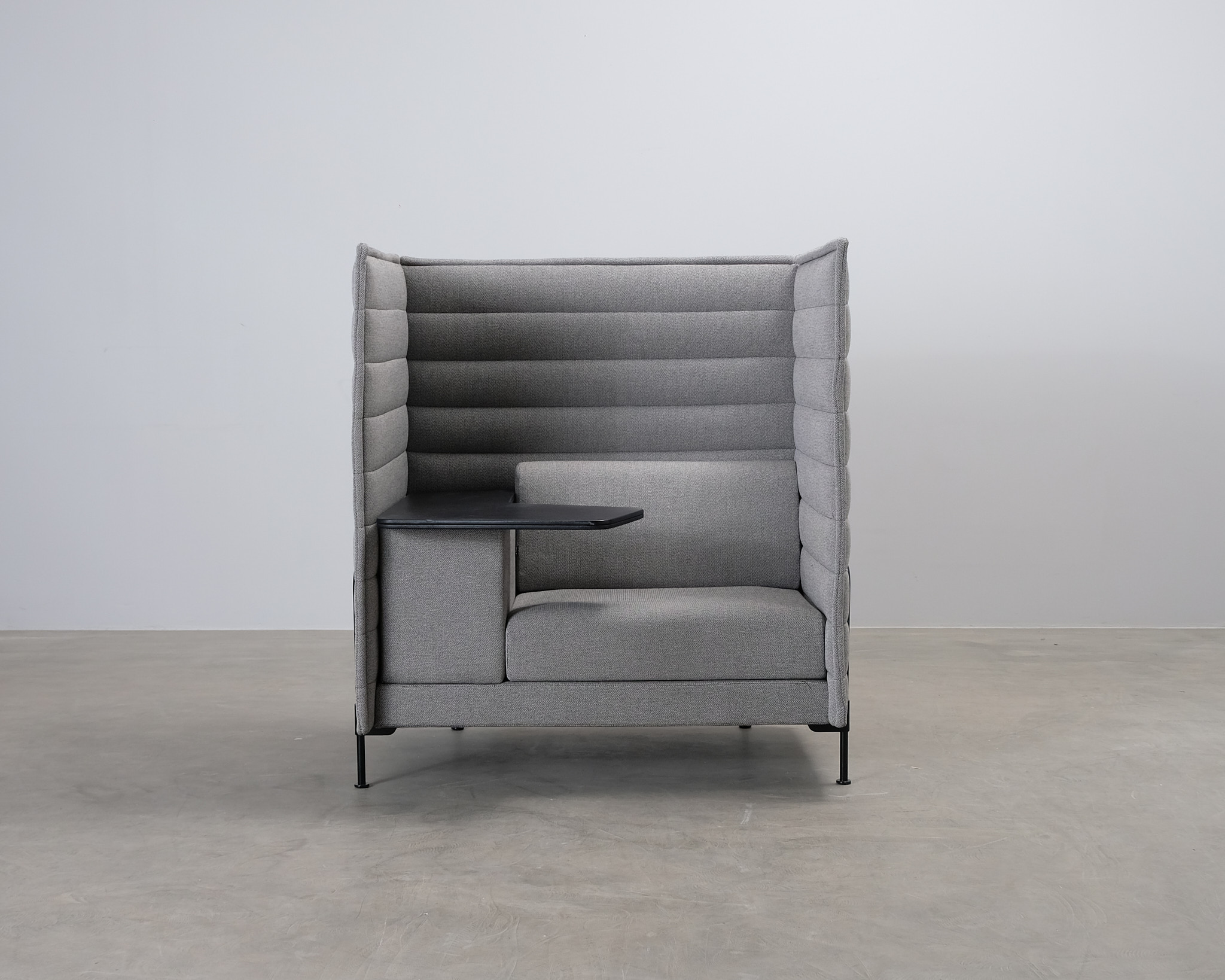 Vitra Alcove Highback Work akustiikkanojatuoli harmaa