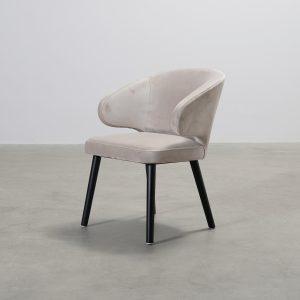 Richmond Interiors Indigo samettituoli beige