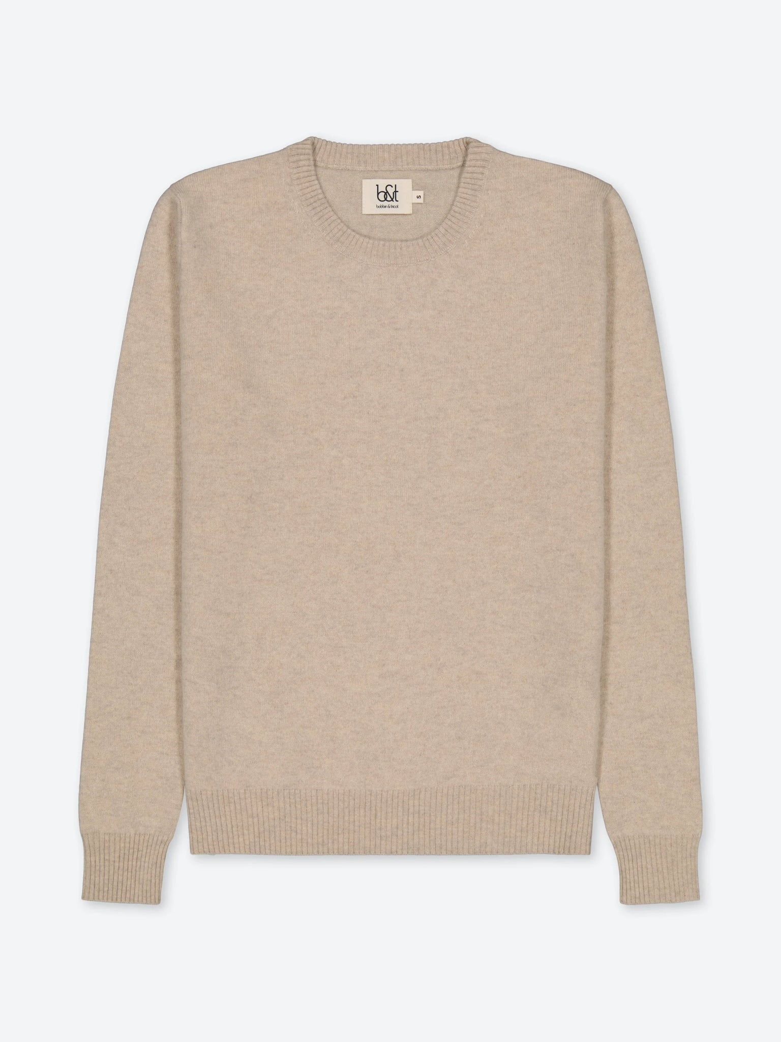 Adult Cashmere Sweater Beige