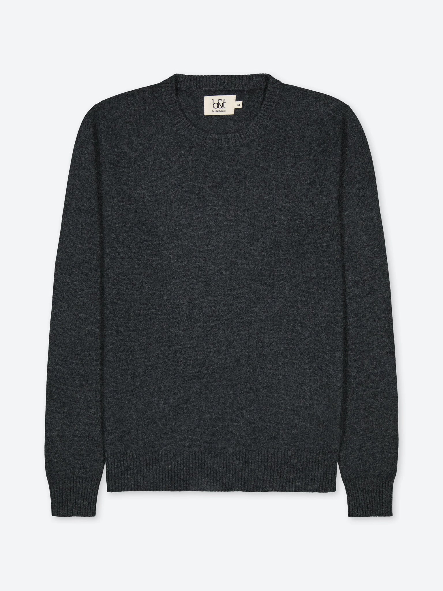 Adult Cashmere Sweater Anthracite