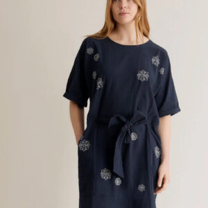Akina Dress Navy Blue