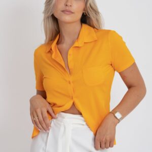 Alice Lyhythihainen Paita Oranssi