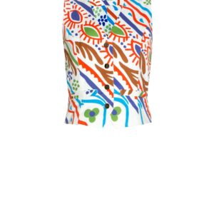 Anno Vest Folkdoodle White