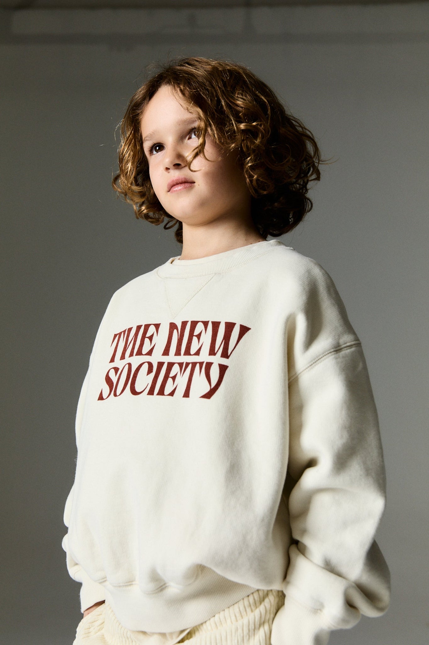 Artic Kids' Sweater Vanilla Cream White
