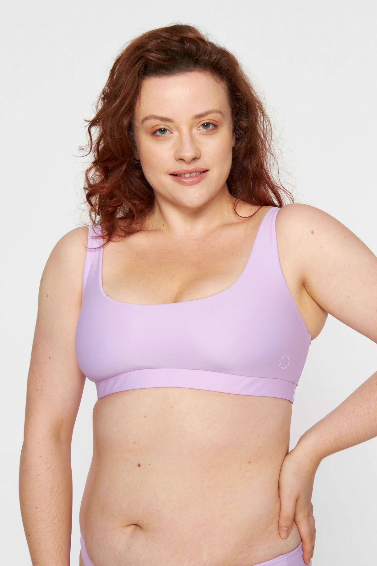 Agung Sporty Bikiniyläosa Vaaleanpunainen