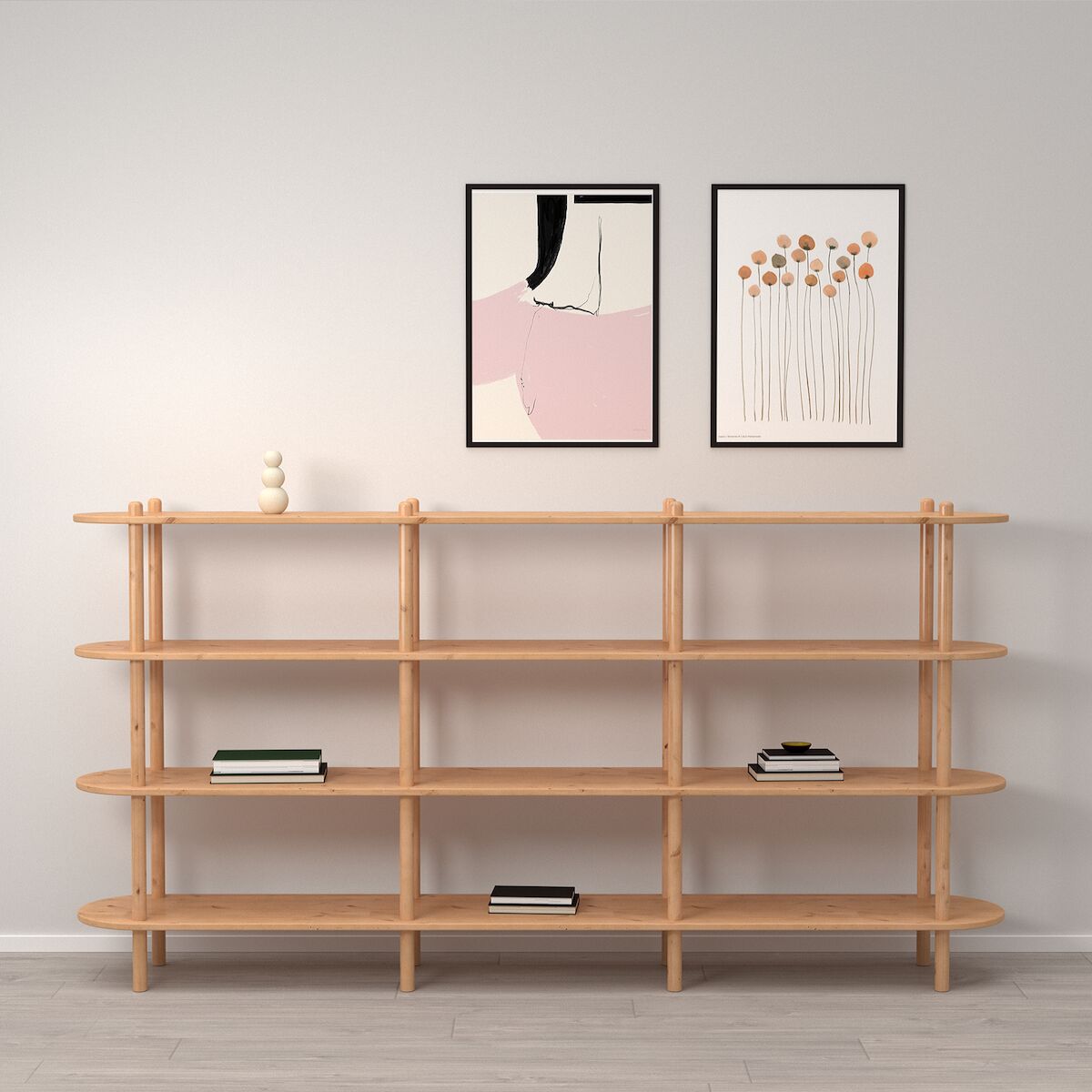 Askel avohylly 230x35x119 cm hiekka