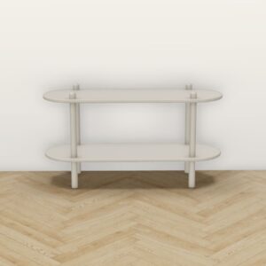 Askel korkea taso 100x35x53,5 cm greige