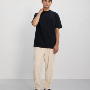 Big Collar T-shirt Black